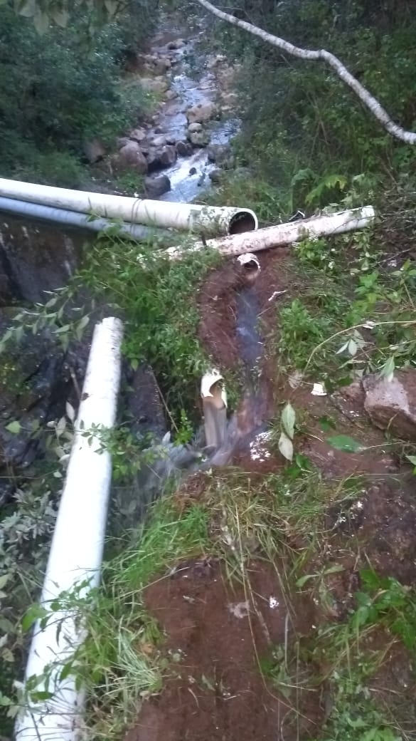 Un sabotaje provoca graves problemas de suministro de agua entubada en Chichicastenango