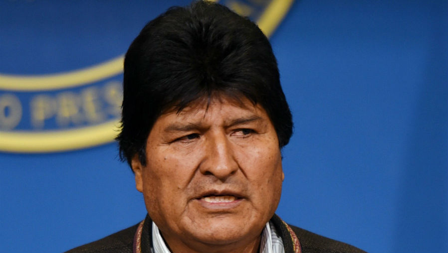 Evo Morales, convocó a nuevas elecciones, tras una auditoría de la OEA. (Foto Prensa Libre: AFP) 