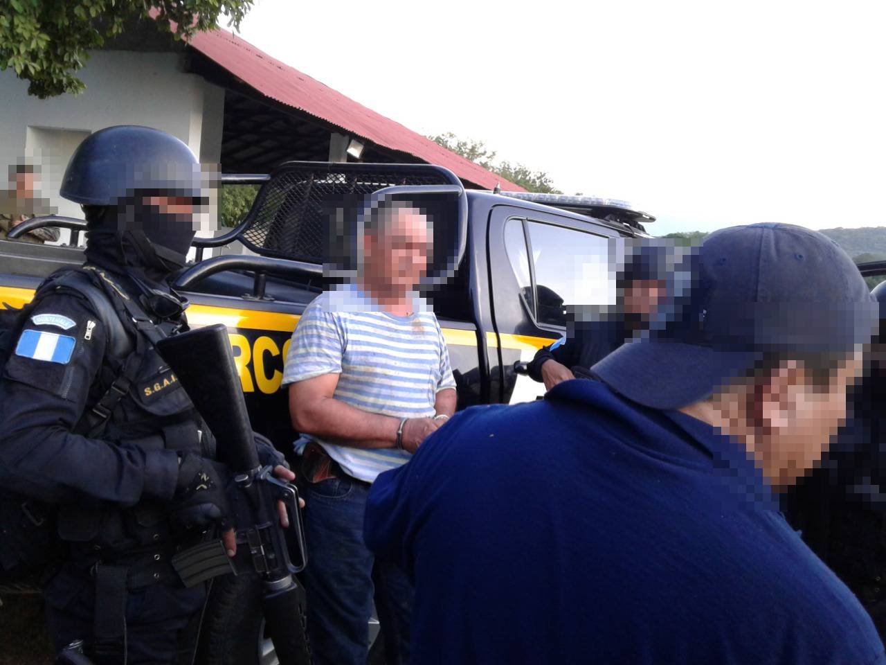 Haroldo Jeremías Lorenzana, arrestado. (Foto Prensa Libre: PNC)