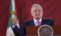 El presidente de México, Andrés Manuel López Obrador, rechaza presión de Trump sobre cárteles. (Foto Prensa Libre: EFE)