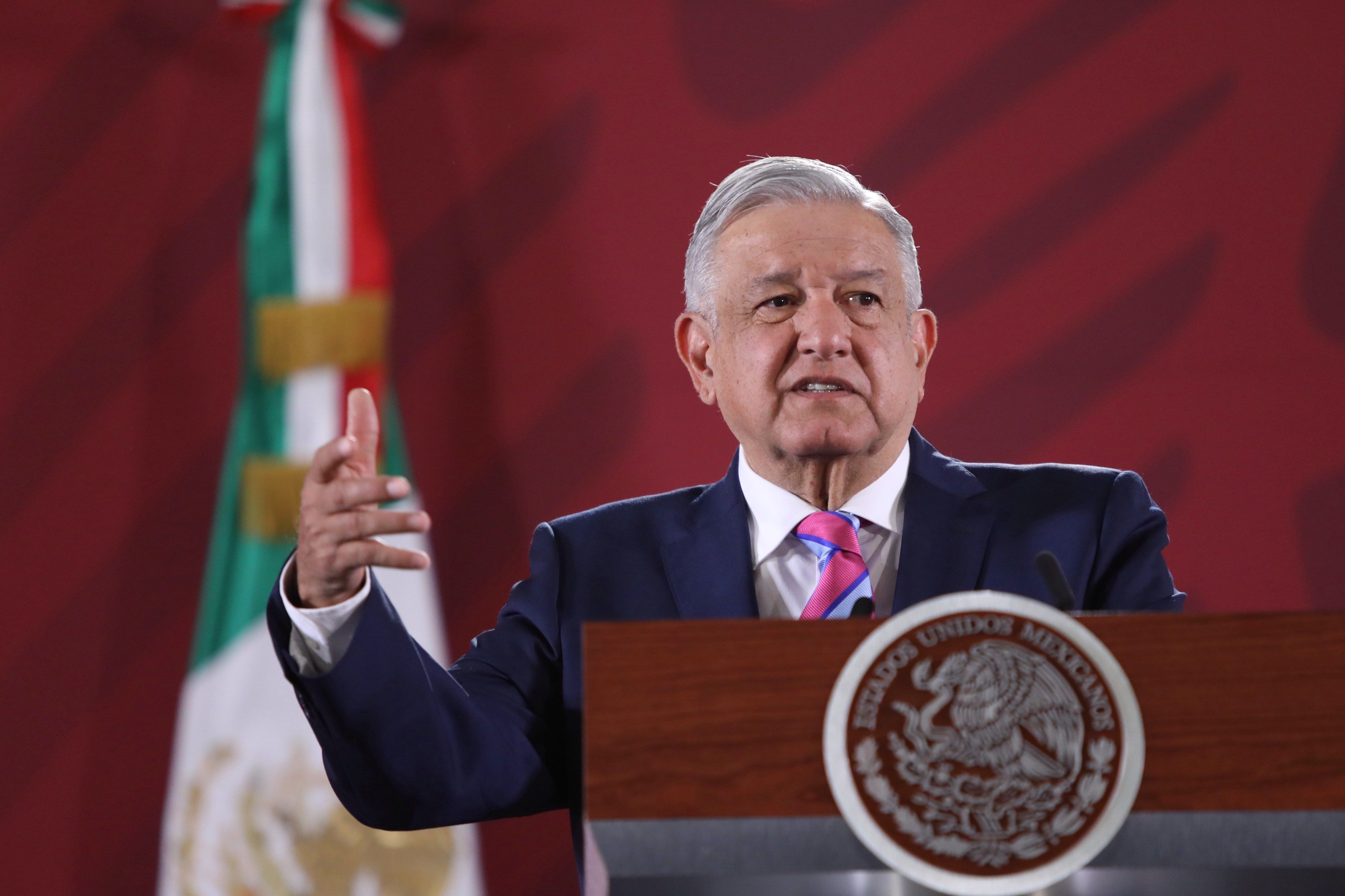  El presidente de México, Andrés Manuel López Obrador, rechaza presión de Trump sobre cárteles. (Foto Prensa Libre: EFE)