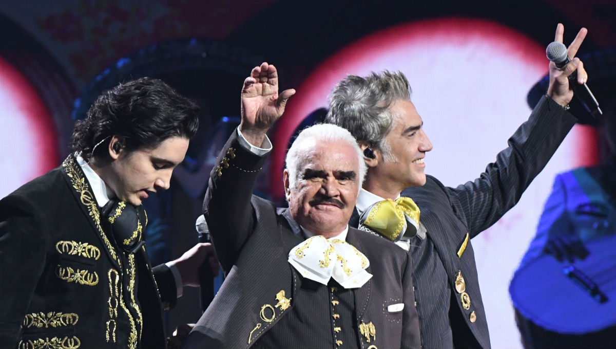 Los Fernández cautivaron en la gala de la 20 edición de los Latin Grammy. (Foto Prensa Libre: AFP)