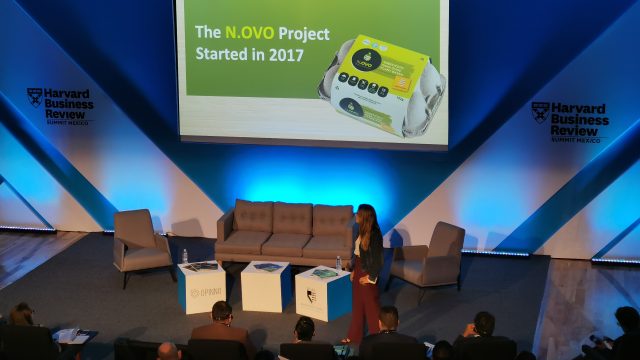 N.ovo, huevos que cuidan el ambiente. (Foto Prensa Libre: Luis Lozano/Forbes)