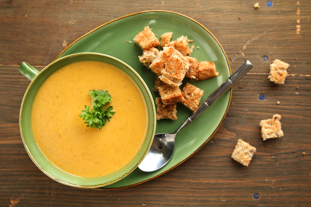 Las sopas y cremas son excelentes platillos para la época fría. ¡Disfrútelos! (Foto Prensa Libre: Shutterstock)