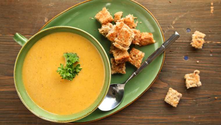 Las sopas y cremas son excelentes platillos para la época fría. ¡Disfrútelos! (Foto Prensa Libre: Servicios).