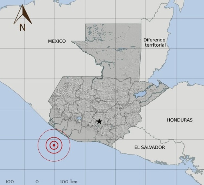 Temblor 5.1 grados es sensible en suroccidente y centro de Guatemala