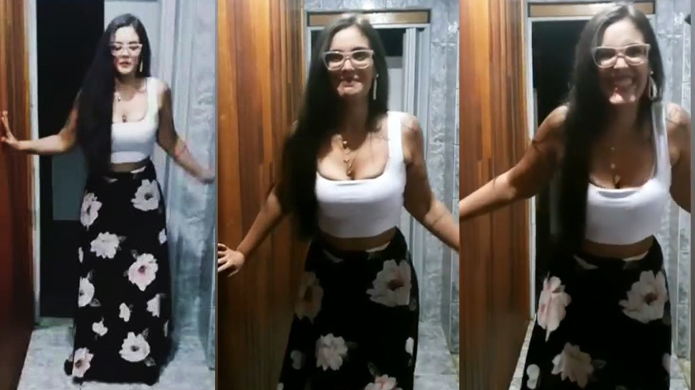 Raquel volvió a caminar sola cinco años después de pasar por una cirugía bariátrica. (Foto Prensa Libre: Archivo Personal- BBC)