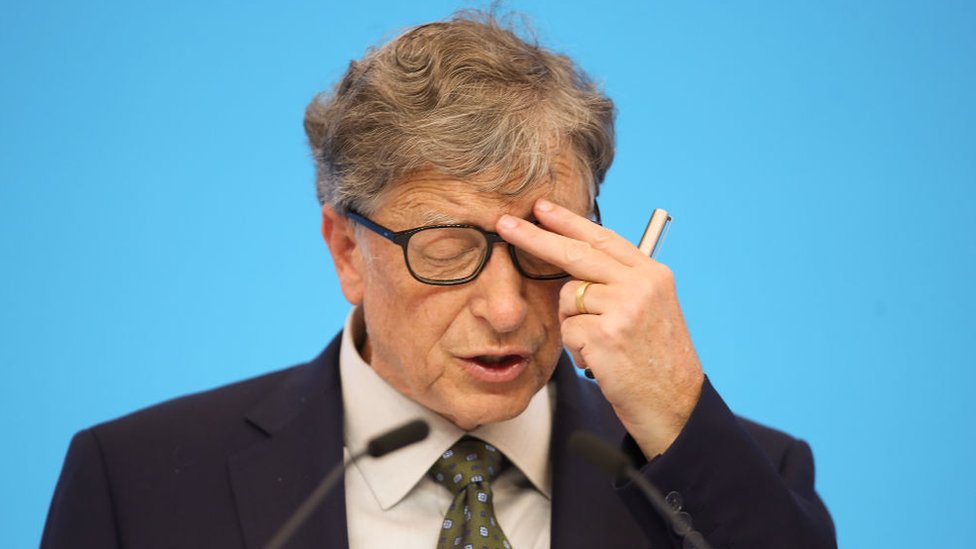 Bill Gates estaba a punto de probar uno de sus proyectos más grandes para la humanidad, pero la guerra comercial de EE.UU. y China detuvo sus planes. (Foto Prensa Libre: Getty Images)