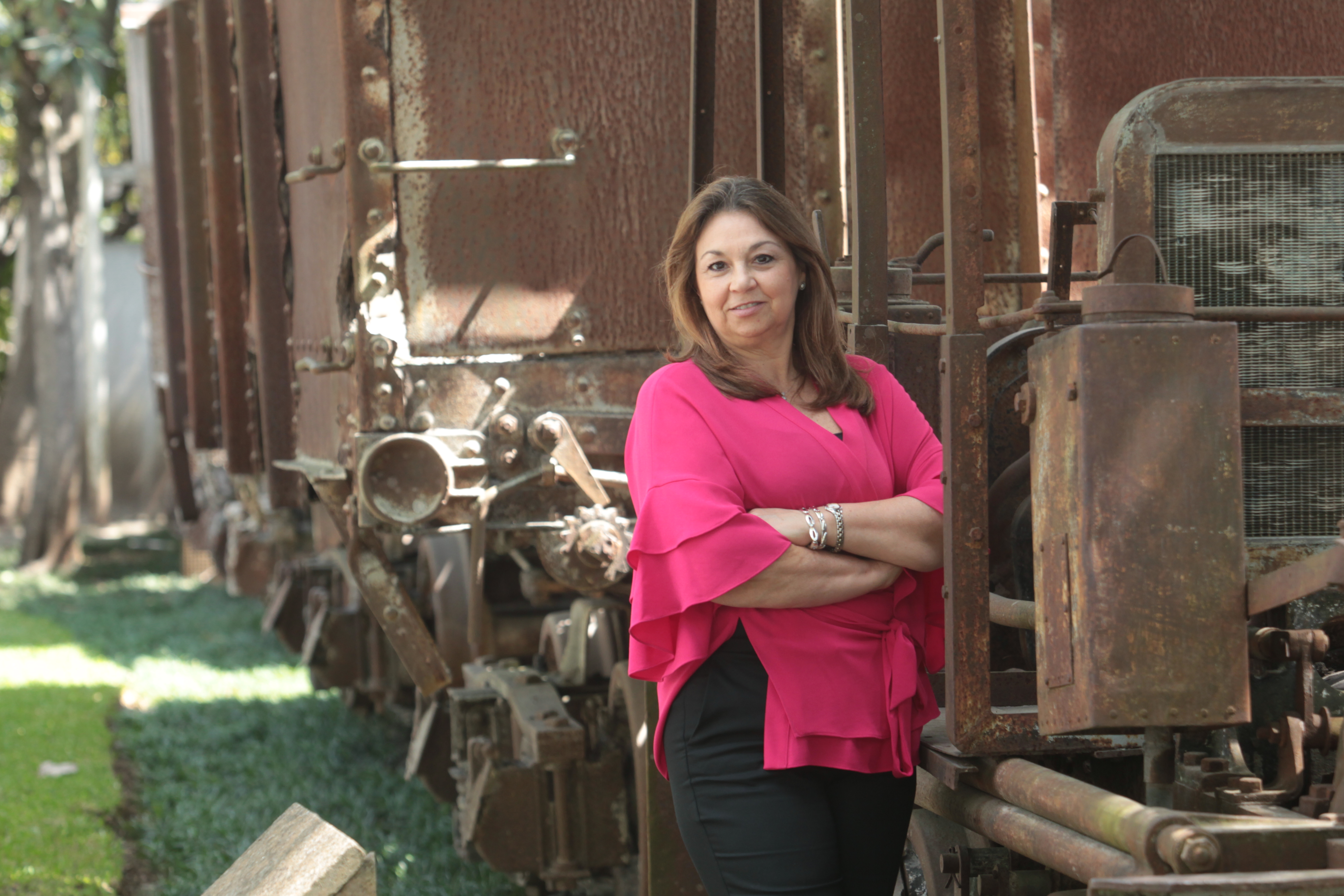 Margareth Flores directora ejecutiva de RedEAmerica estuvo en Guatemala exponiendo las ventajas de pertenecer a esta red. (Foto Prensa Libre: Norvin Mendoza)