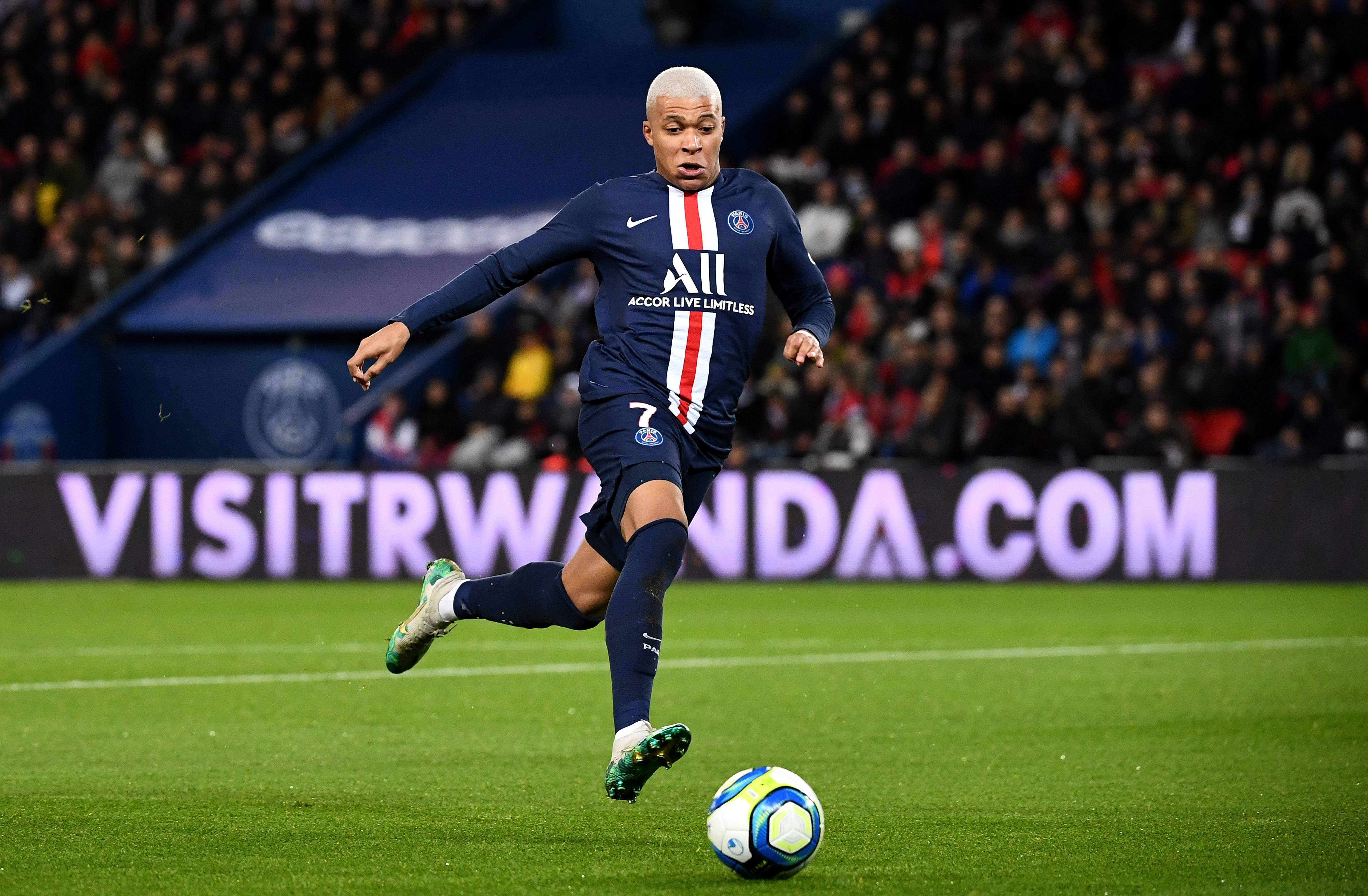  Kylian MBappe quiere jugar los Juegos Olímpicos de Tokio. (Foto Prensa Libre: AFP)