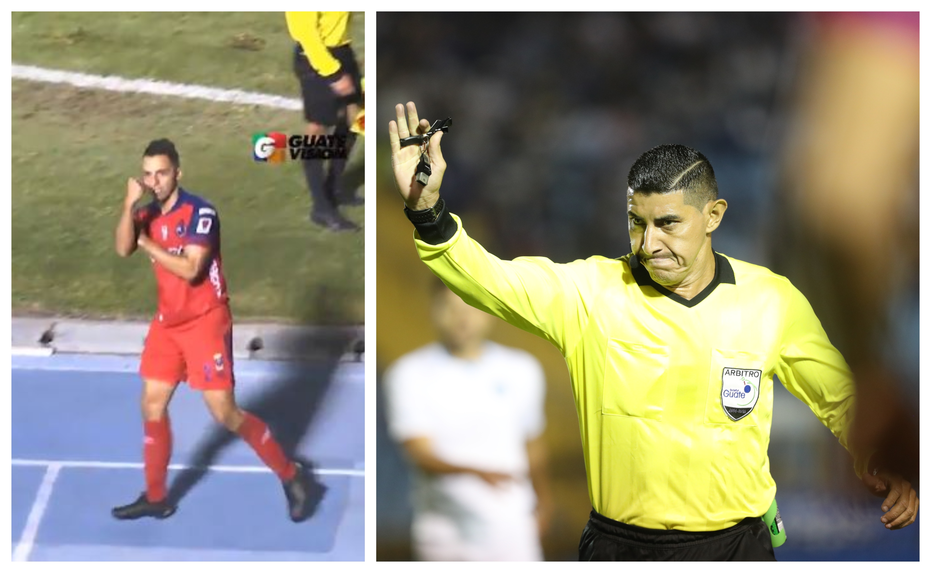 El árbitro Raúl Gamarro fue señalado por su desempeño en el Clásico 309. (Foto Prensa Libre: Franciscó Sánchez)
