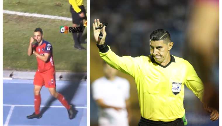 El árbitro Raúl Gamarro fue señalado por su desempeño en el Clásico 309. (Foto Prensa Libre: Franciscó Sánchez)