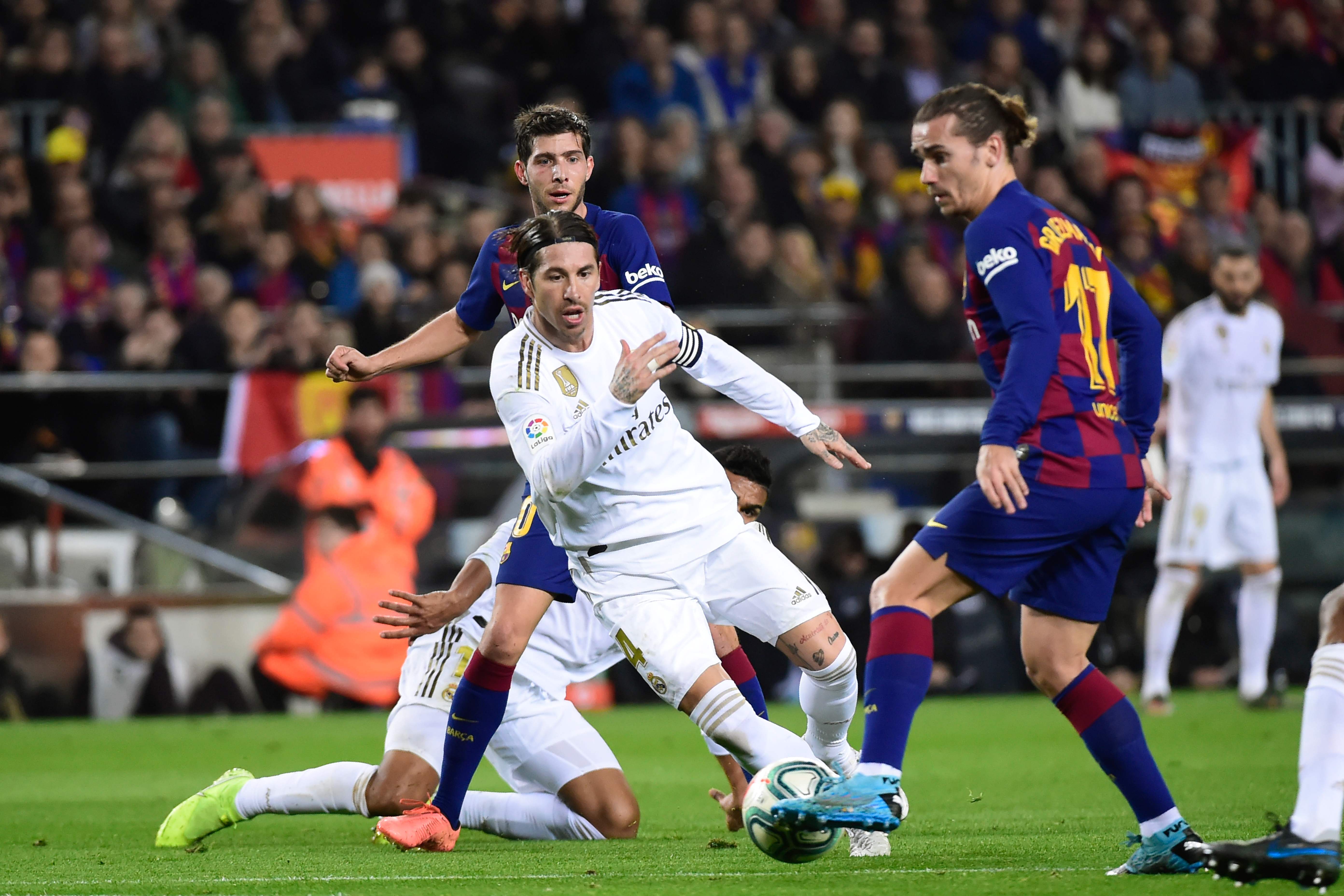 Sergio Ramos, capitán del Real Madrid. (Foto Prensa Libre: AFP)