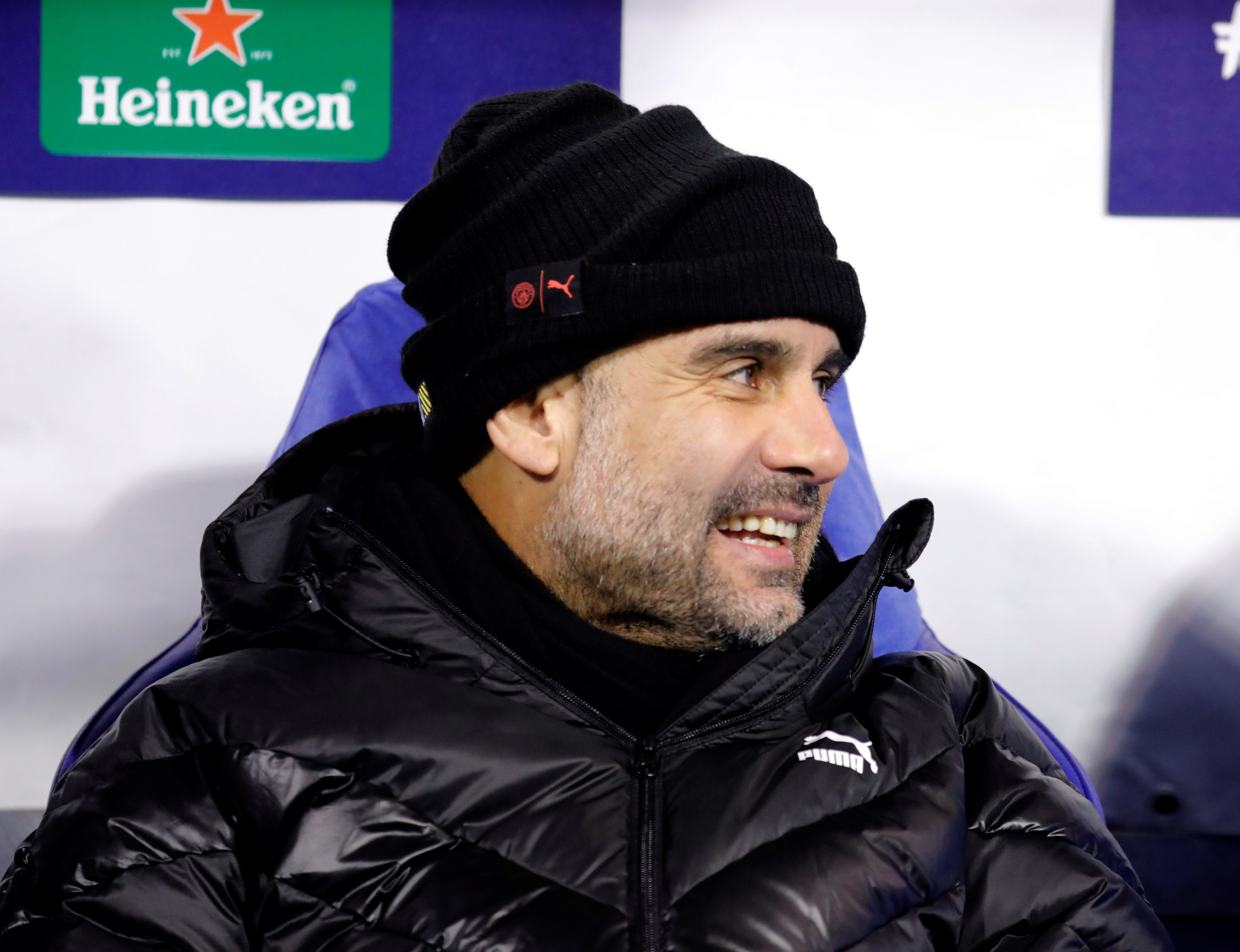 Pep Guardiola, técnico del Manchester City. (Foto Prensa Libre: EFE)