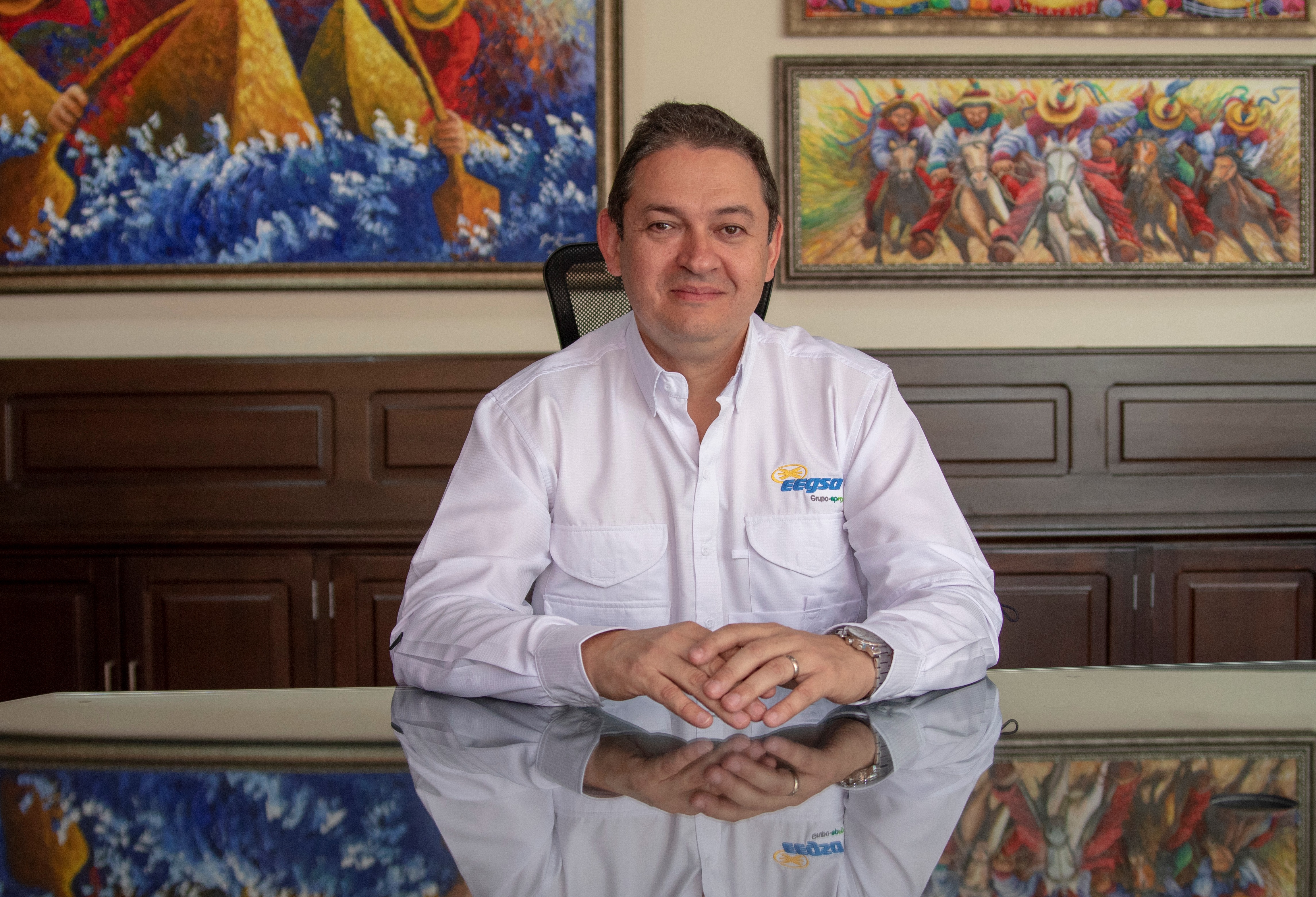 Mario Alberto Naranjo Echeverri, es el nuevo gerente de la EEGSA y empresas afiliadas. (Foto, Prensa Libre: EEGSA).