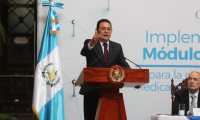 El presidente Jimmy Morales sancionó las reformas al Código Procesal Penal (Foto Prensa Libre: Hemeroteca PL)