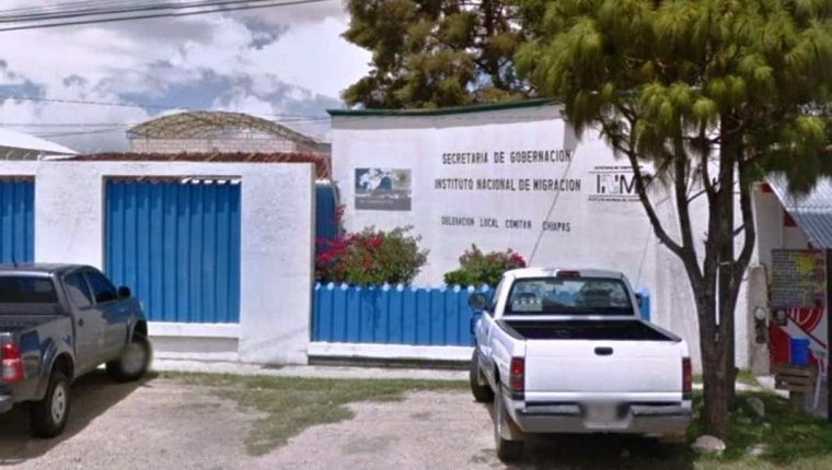 Sede del Instituto Nacional de Migración en Comitán de Domínguez. (Foto Prensa Libre: Cortesía) 