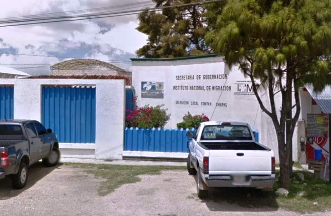 Sede del Instituto Nacional de Migración en Comitán de Domínguez. (Foto Prensa Libre: Cortesía) 