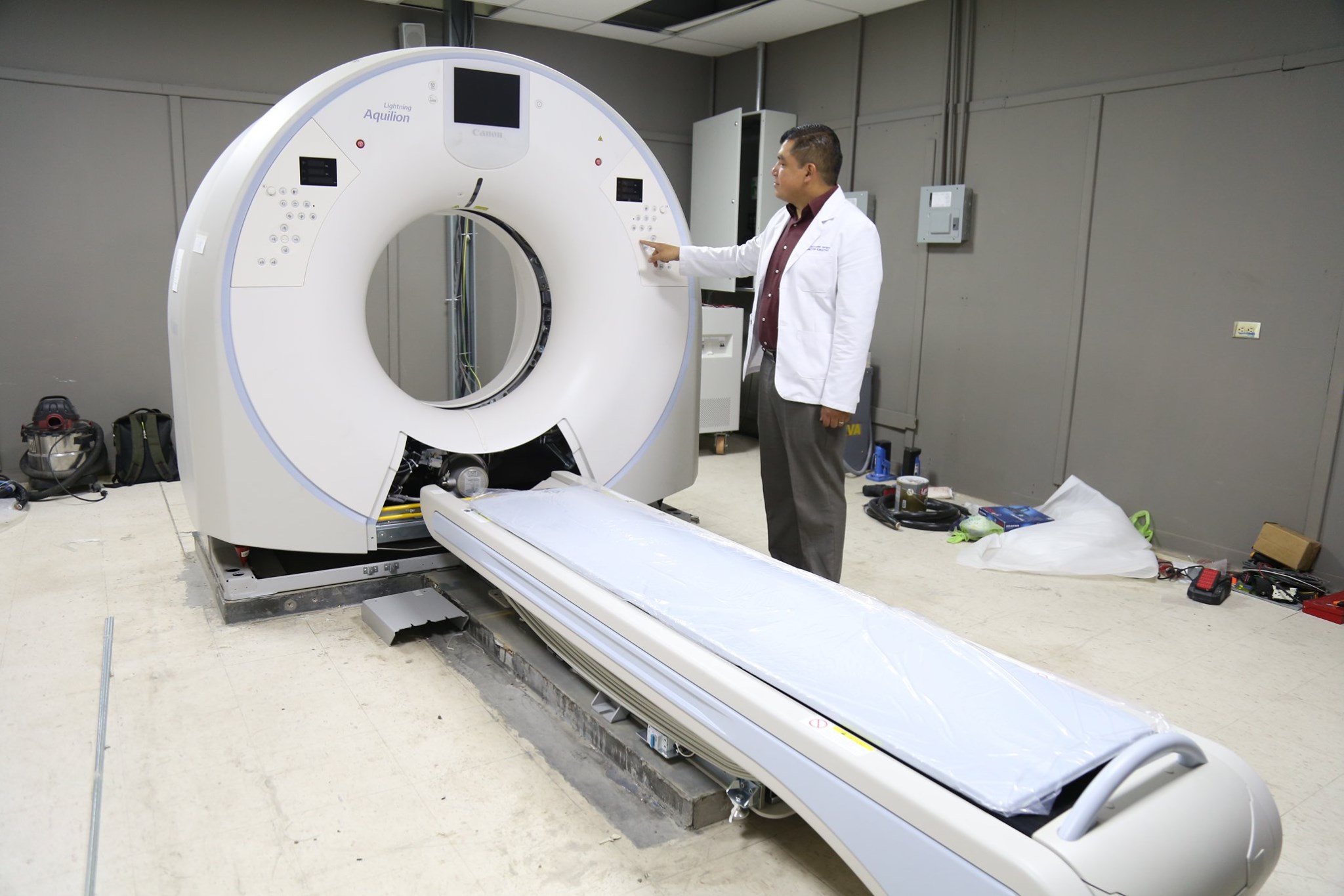 Con la compra de un tomógrafo el Hospital Regional de Occidente dejará de rentar el equipo a una empresa privada. (Foto Prensa Libre: HRO) 