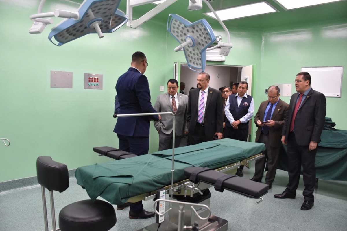 Inauguran segunda fase del Hospital Especializado de Villa Nueva