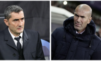 El duelo entre Ernesto Valverde y Zinedine Zidane determinará qué pasará en La Liga: Foto Prensa Libre: EFE y AFP)