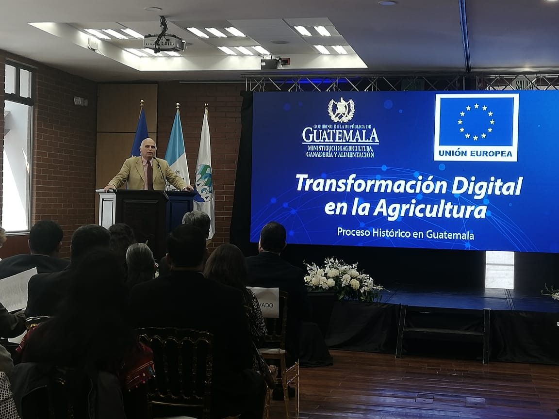 La Unión Europea apoya el uso de la tecnología para la agricultura, en especial para la agricultura familiar. (Foto Prensa Libre: Hemeroteca PL)