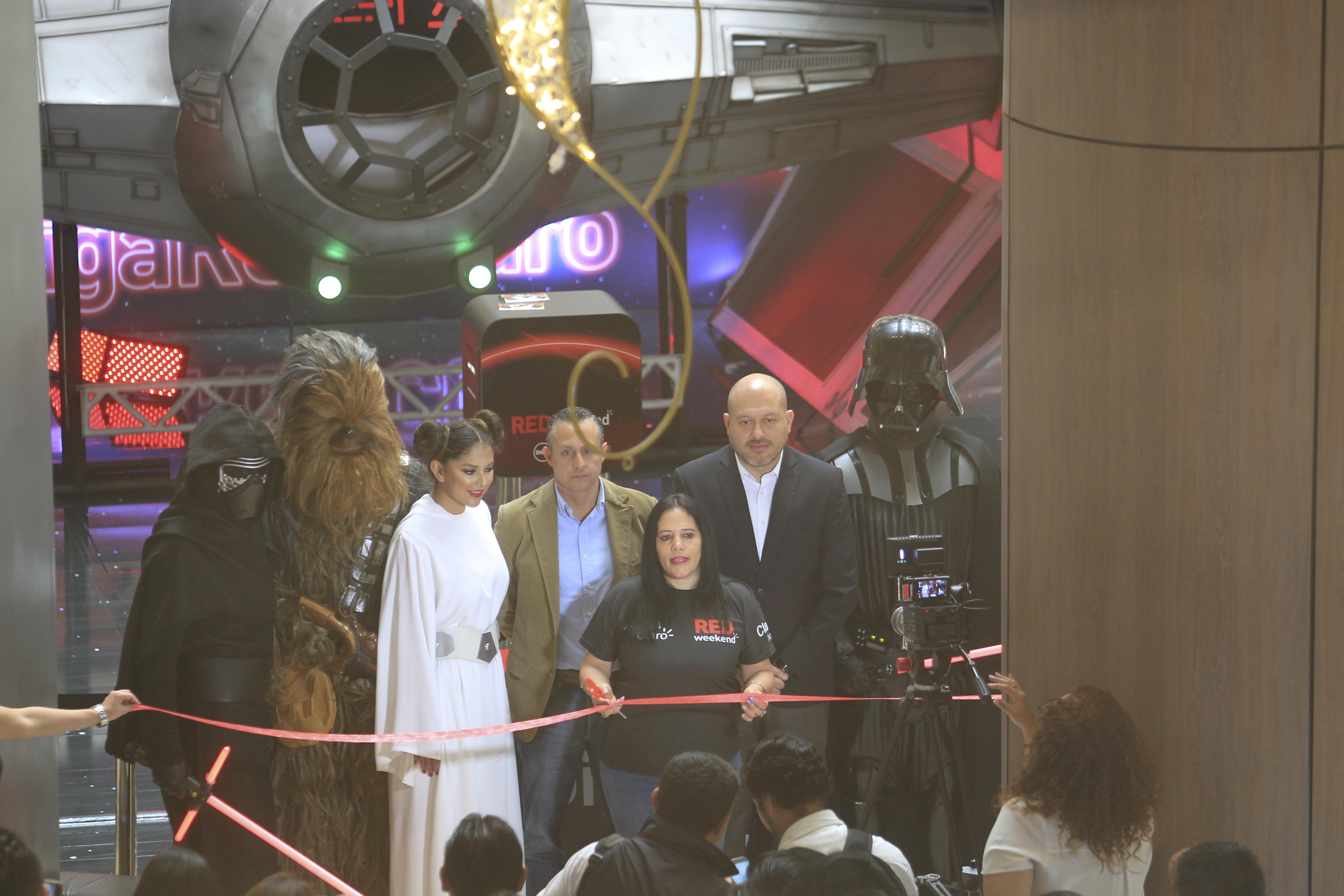 Claro por medio del Red Weekend lleva a sus clientes a una galaxia diferente. (Foto Prensa Libre: Norvin Mendoza)