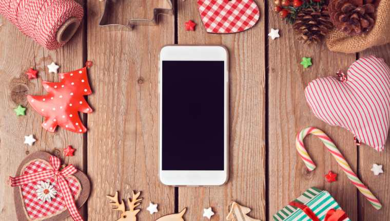 Conozca opciones novedosas para crear saludos navideños por medio de aplicaciones móviles y sitios web. (Foto Prensa Libre: Servicios).