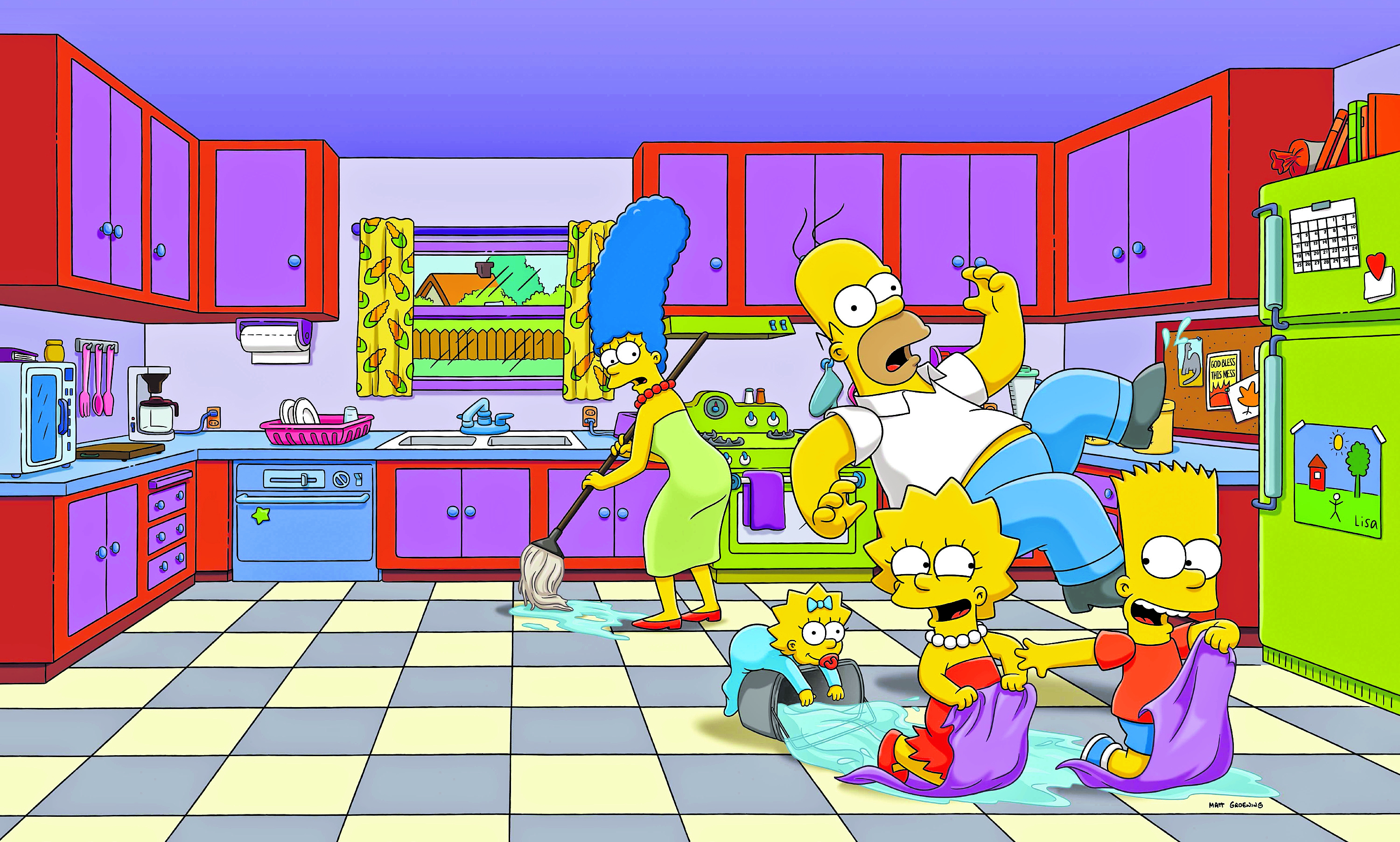Los Simpson es el programa más longevo de la televisión. Su primera transmisión fue el 17 de diciembre de 1989, en la cadena Fox. (Foto Prensa Libre: Fox)