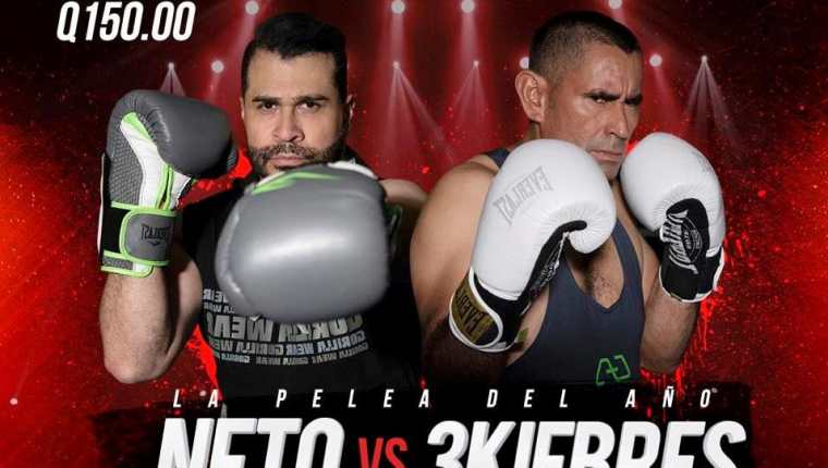 "La pelea del año" es conocida la pelea de box entre los alcaldes de Mixco e Ipala, la cual se llevará a cabo el 24 de enero del 2020. (Foto Prensa Libre: Redes Sociales)