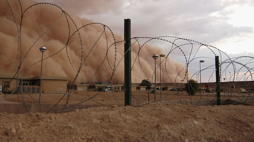 Se estima que hay cerca de 1.500 soldados estadounidenses y aliados estacionados en la base Al Asad. (Foto Prensa Libre: Getty Images)