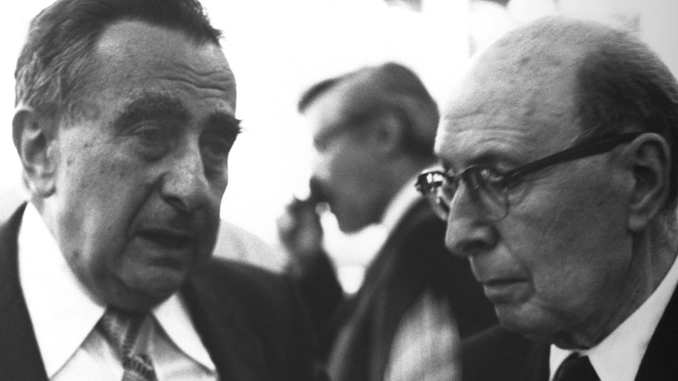 Edward Teller y Eugene Wigner fueron parte de este grupo de los llamados "marcianos" científicos. (Foto Prensa Libre: Getty Images)