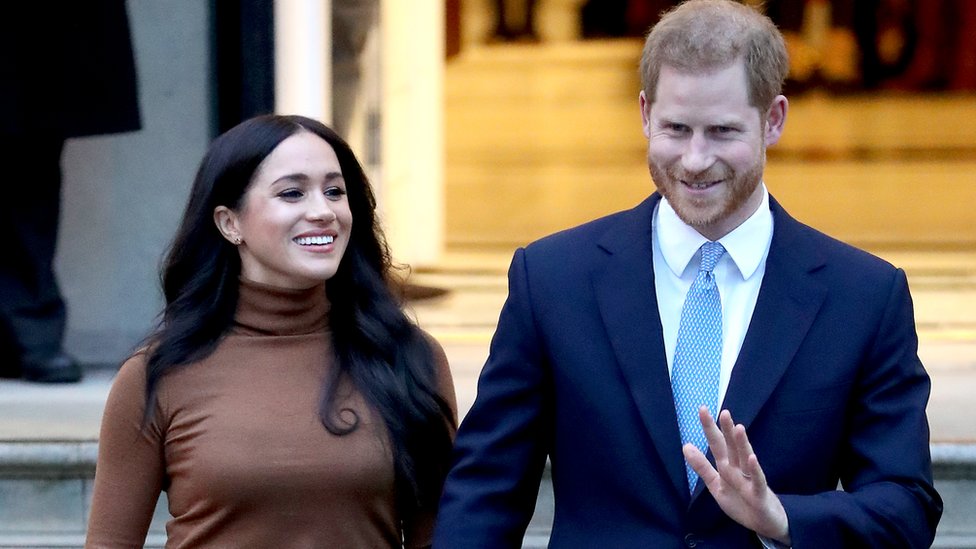 Harry y Meghan comunicaron dejarán sus puestos como miembros activos de la realeza británica. Getty Images