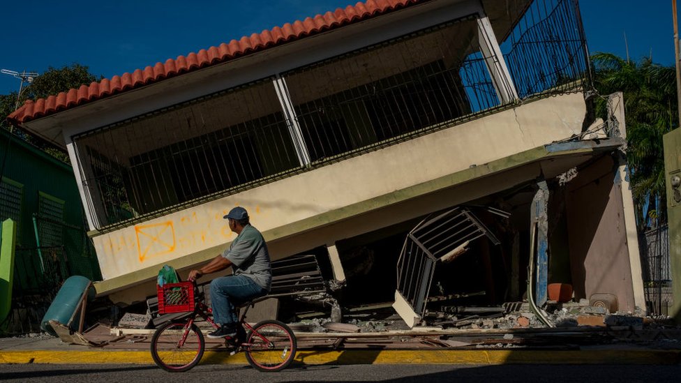 Puerto Rico sufre una secuencia de sismos desde finales de diciembre de 2019. AFP