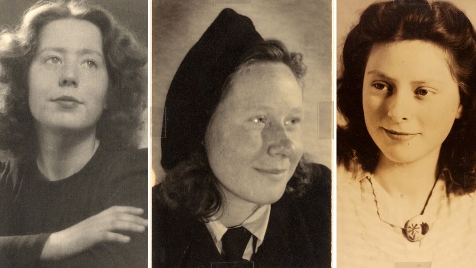 Hannie Schaft y las hermanas Truus y Freddie Oversteegen eran unas adolescentes cuando los nazis ocuparon su país. (Foto Prensa Libre: Noord-Hollands Archief)