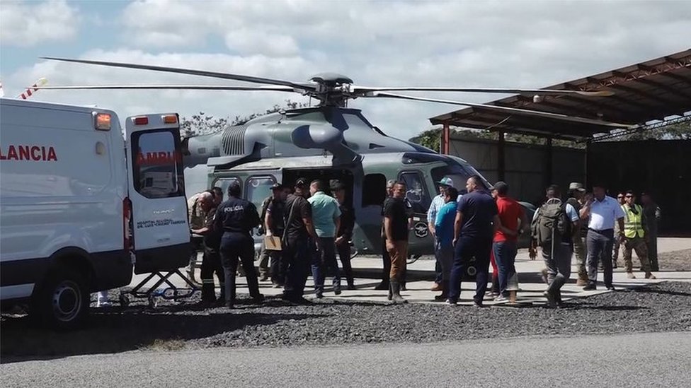 15 personas fueron rescatadas de la secta. MINISTERIO PÚBLICO DE PANAMÁ