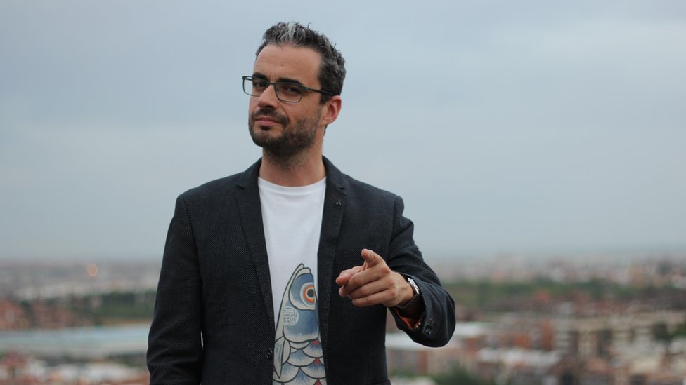 Javier Gómez es el líder del equipo de guionistas de La casa de papel. 
