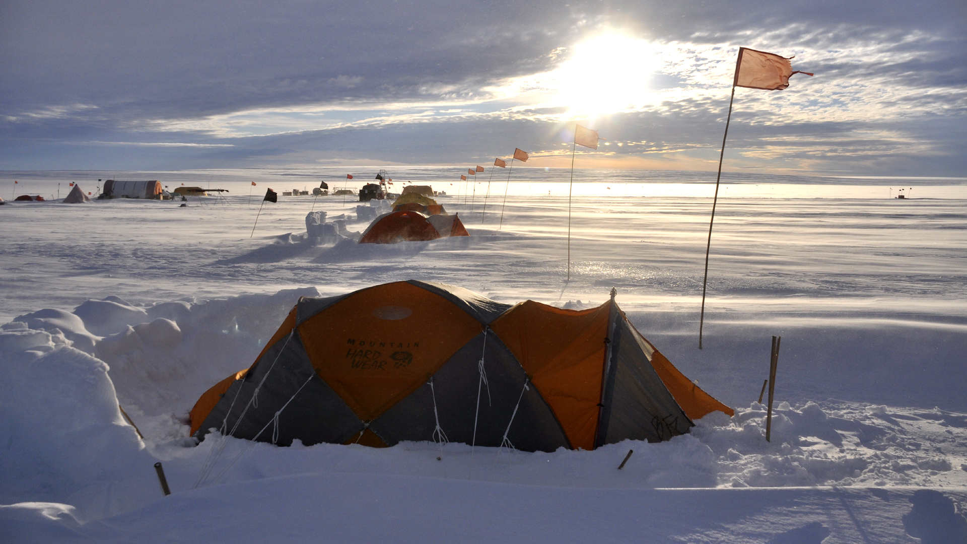 El glaciar Thwaites se está derritiendo rápidamente. (Foto Prensa Libre: BBC)
