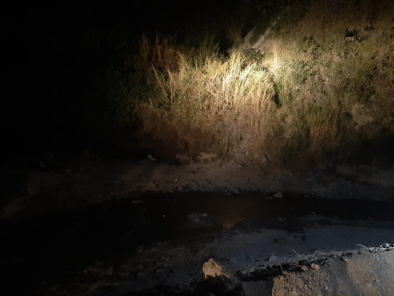 Los cuerpos fueron encontrados cerca de un río de aguas sucias. (Foto Prensa Libre: Andrea Domínguez)