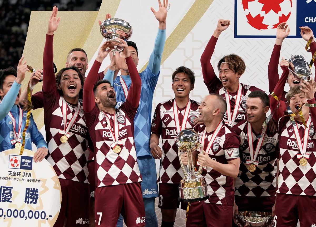 David Villa se retira conquistando la Copa del Emperador japonesa con el Vissel Kobe