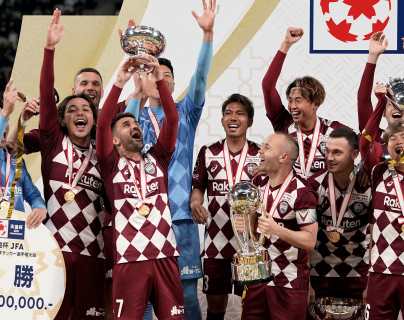 David Villa se retira conquistando la Copa del Emperador japonesa con el Vissel Kobe