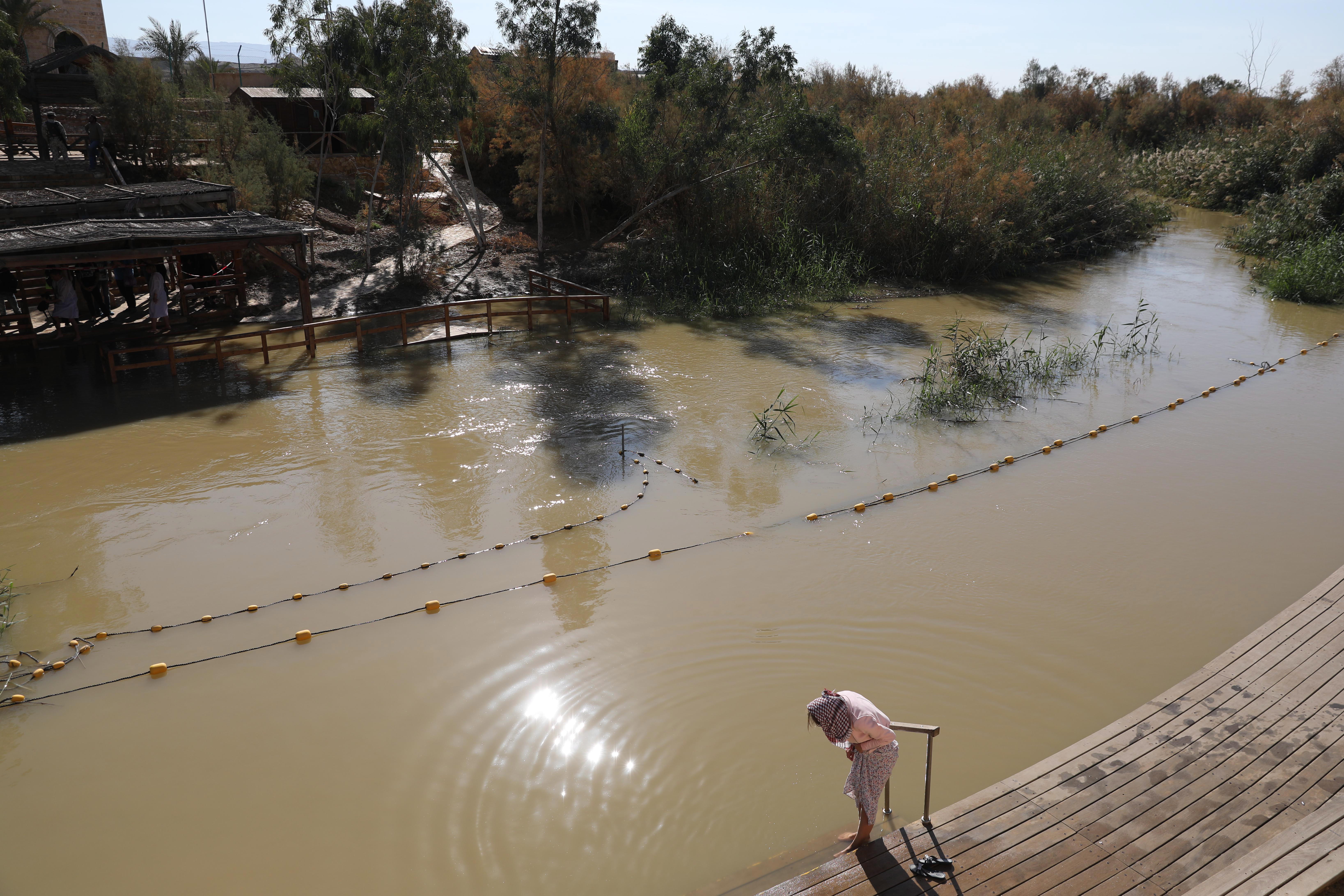 Tierra Santa Qasr al-Yahud baptism site in the Jordan River