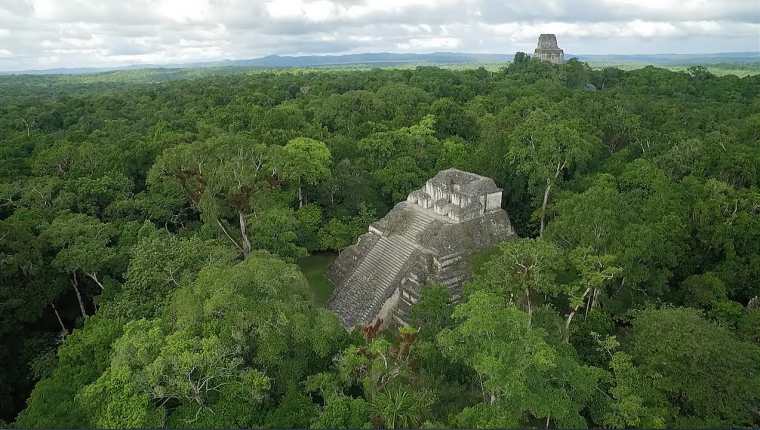 Tikal es uno de los lugares que se podrán observar en el documental. (Foto Prensa Libre: cortesía José Antonio González). 