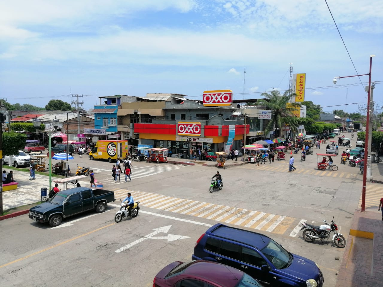 Los visitantes que solo lleguen a Tapachula no están sujetos a estos pagos. (Foto Prensa Libre: Whitmer Barrera)