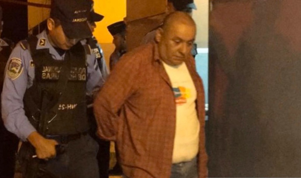 Joselito Flores Chacón fue capturado por la Policía de Honduras.
(Foto Prensa Libre: @RedInformativaH)