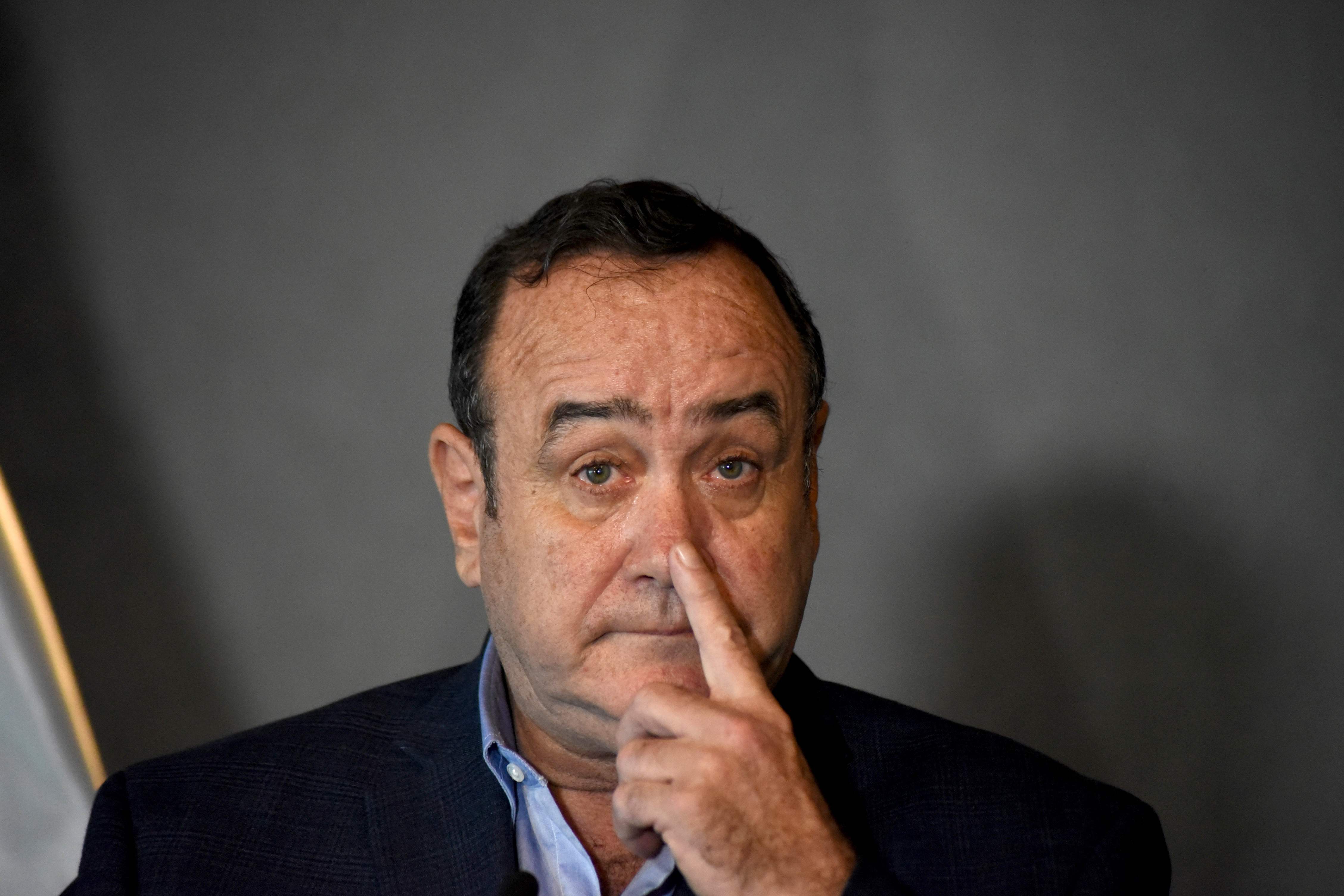 Alejandro Giammattei deberá anunciar sus primeras decisiones frente al Ejecutivo. (Foto Prensa Libre: AFP)