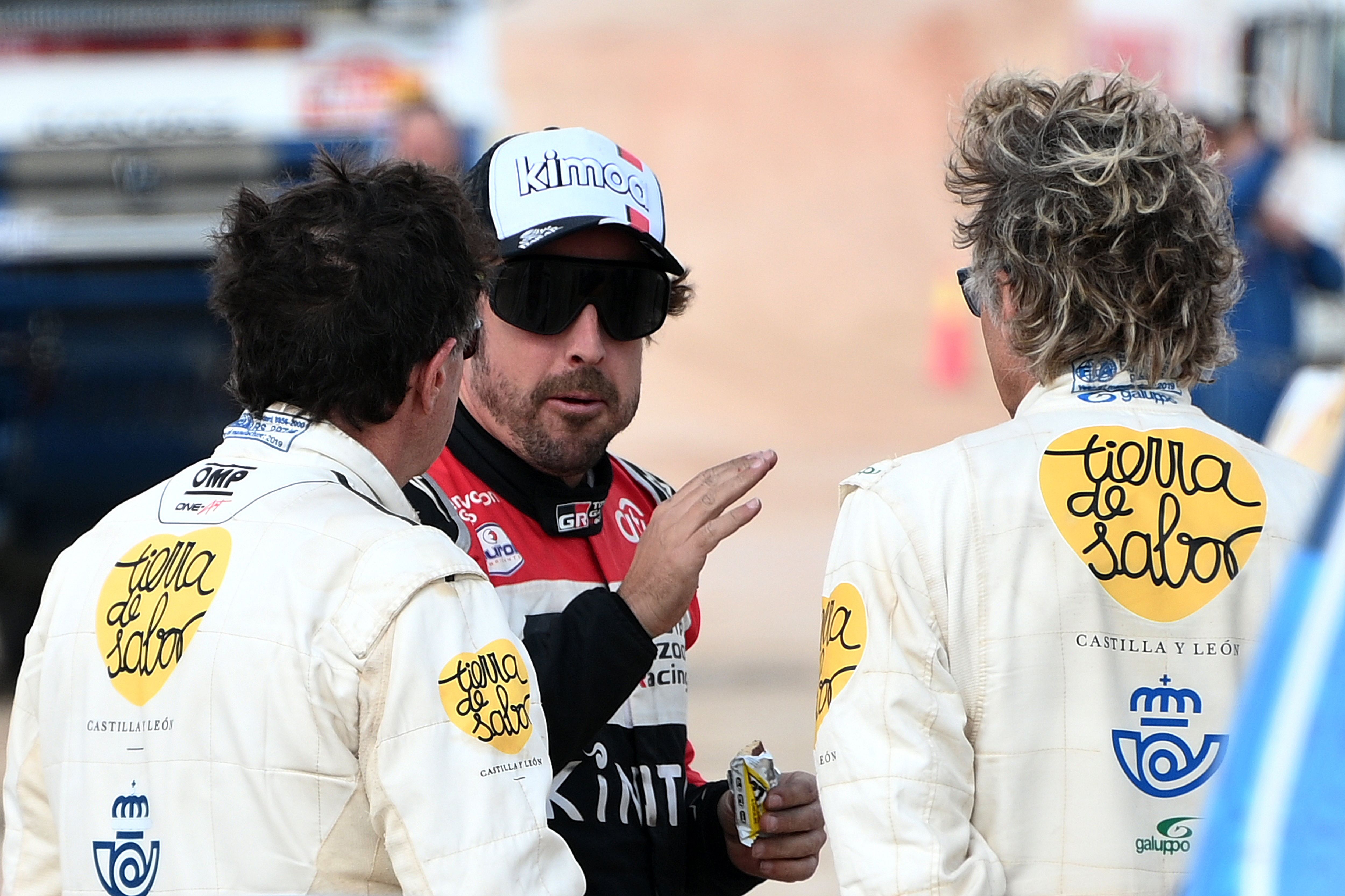 Fernando Alonso se retiró de la Fórmula 1 y corrió con Toyata 
 el Dakar 2020. (Foto Prensa Libre: AFP).