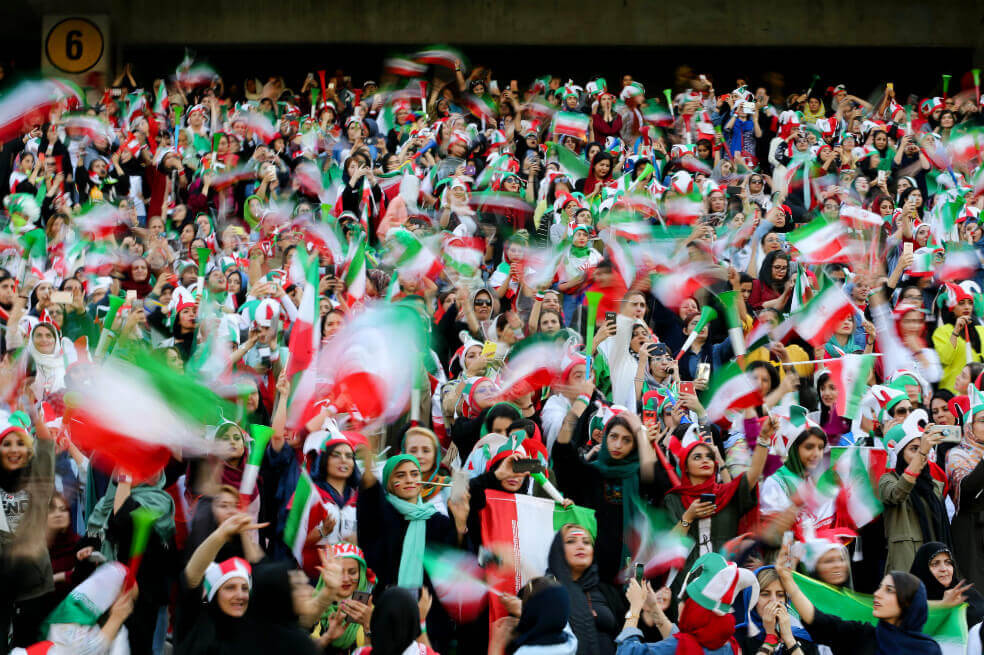 Irán recibió una prohibición para albergar partidos internacionales. (Foto Prensa Libre: Redes)