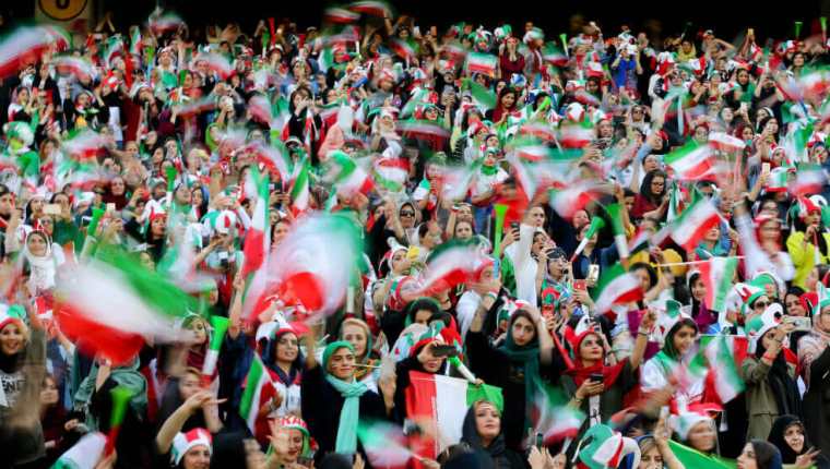 Irán recibió una prohibición para albergar partidos internacionales. (Foto Prensa Libre: Redes)