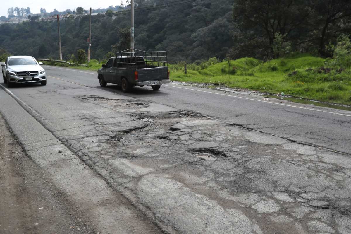 Cuatro empresas quieren reparar la carretera entre Zunil y Quetzaltenango en la ruta Cito Zarco